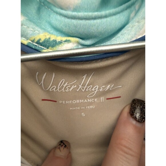 NWT Walter Hagen Performance 11 Novelty Golf Polo Mens S Small Resort $70 - Picture 5 of 9